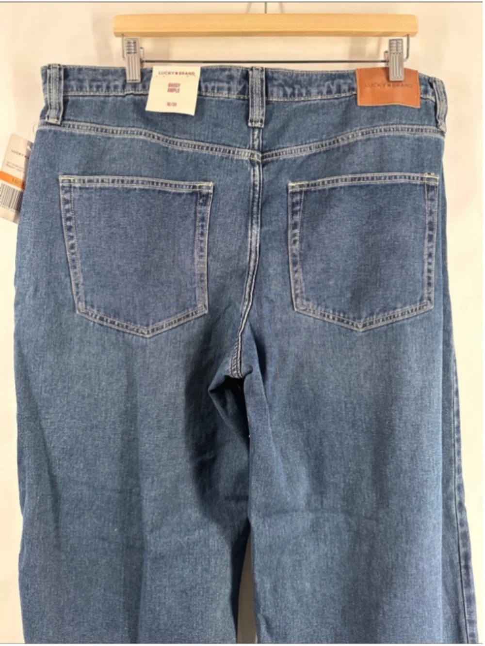 Lucky Brand baggy Jeans loose wide leg comfy trendy curvy sz 16 sz 33 NWT